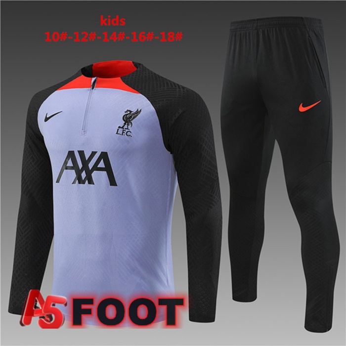 Survetement De Foot FC Liverpool Enfant Pourpre 2022/2023