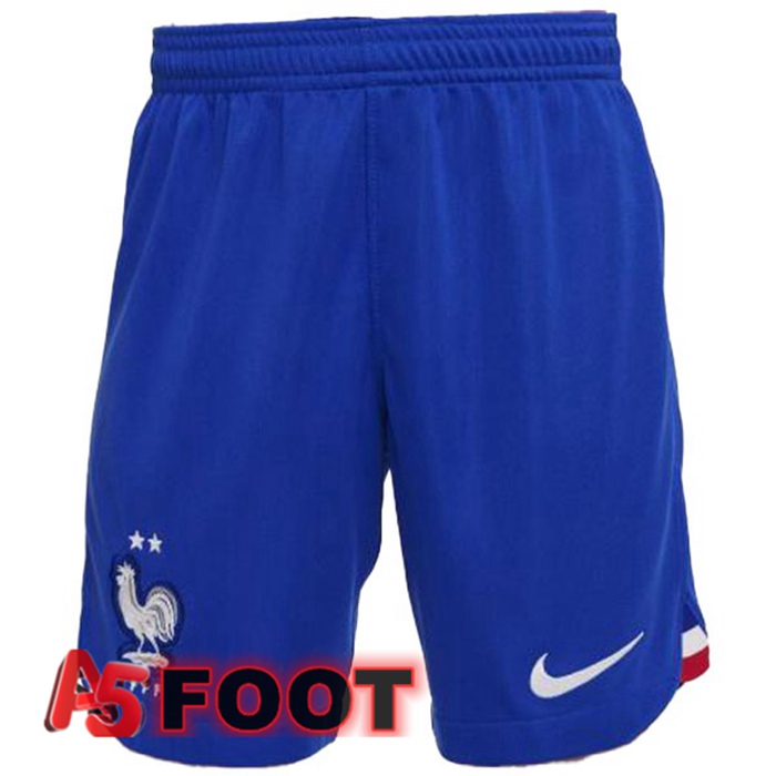 Short De Foot France Exterieur Bleu 2022/2023