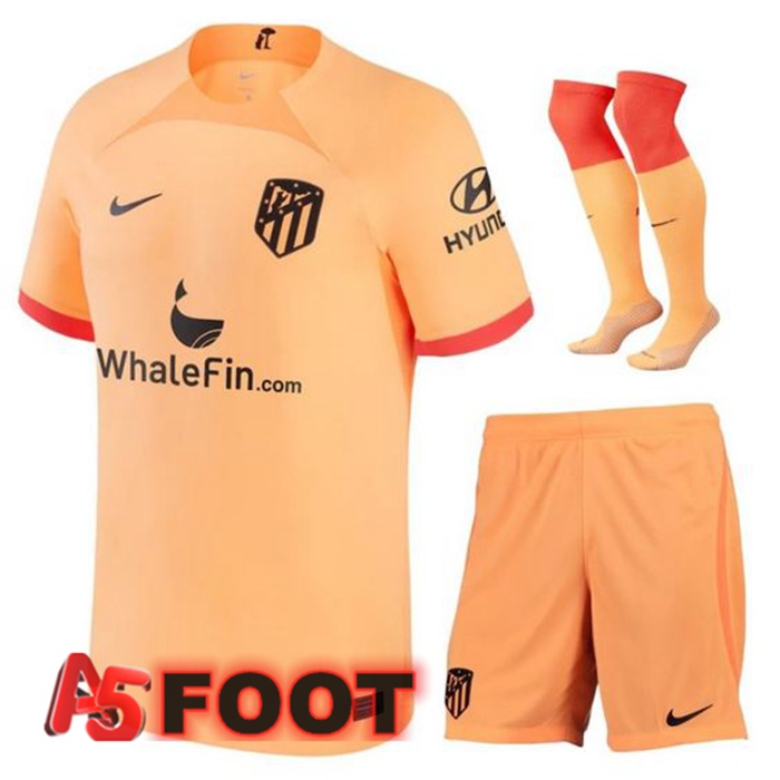 Ensemble Maillot Atletico Madrid Third (Short + Chaussettes) 2022/2023
