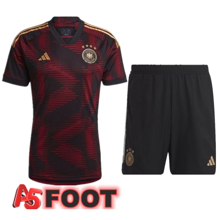 Ensemble Maillot Equipe De Allemagne Exterieur + Short Coupe Du Monde 2022
