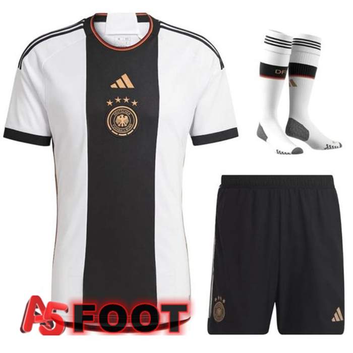 Ensemble Maillot Allemagne Domicile (Short + Chaussettes) Coupe Du Monde 2022