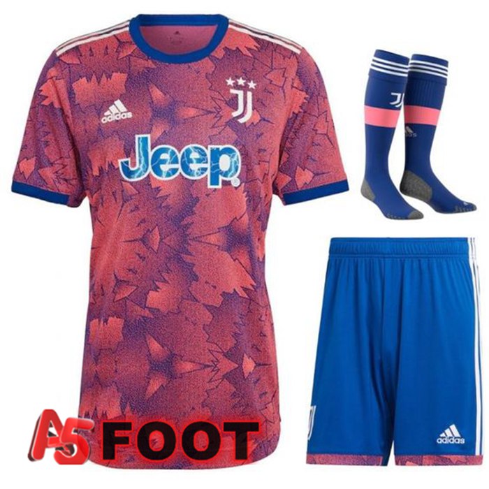 Ensemble Maillot Foot Juventus Third (Short + Chaussettes) 2022/2023