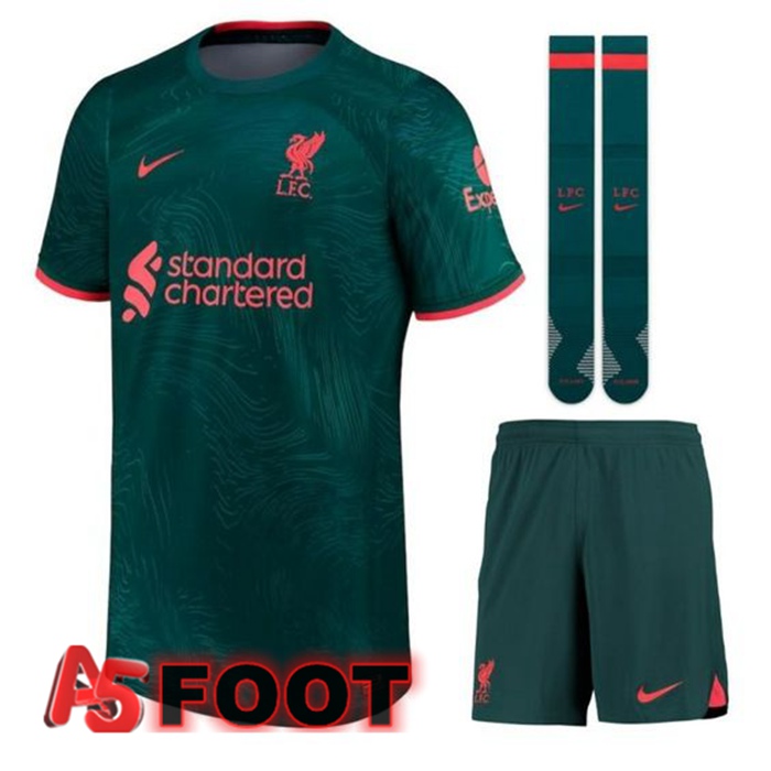 Ensemble Maillot Foot FC Liverpool Third (Short + Chaussettes) 2022/2023