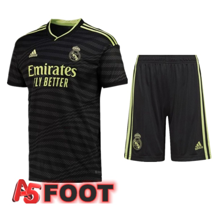 Ensemble Maillot Foot Real Madrid Third + Short 2022/2023
