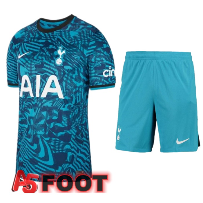 Ensemble Maillot Foot Tottenham Hotspurs Third + Short 2022/2023