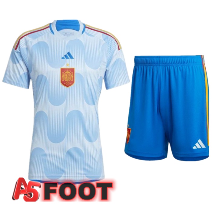 Ensemble Maillot Equipe De Espagne Exterieur + Short 2022/2023