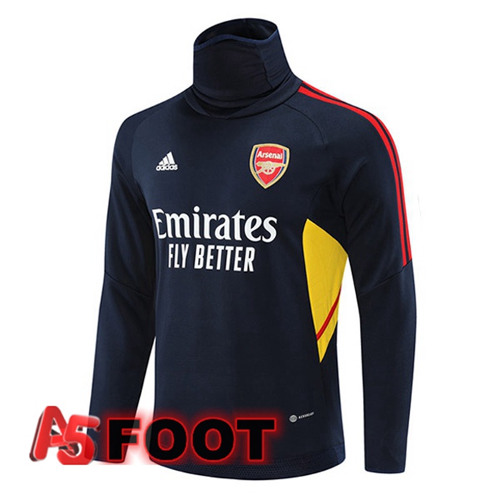 Training Sweatshirt Arsenal Col haut Bleu Royal 2022/2023