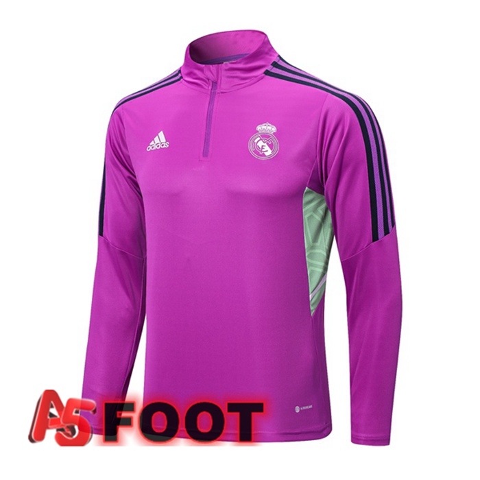 Training Sweatshirt Real Madrid Pourpre 2022/2023