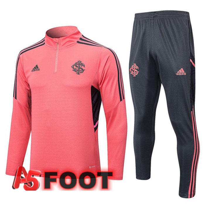Ensemble Survetement De Foot SC Internacional Rose 2022/2023
