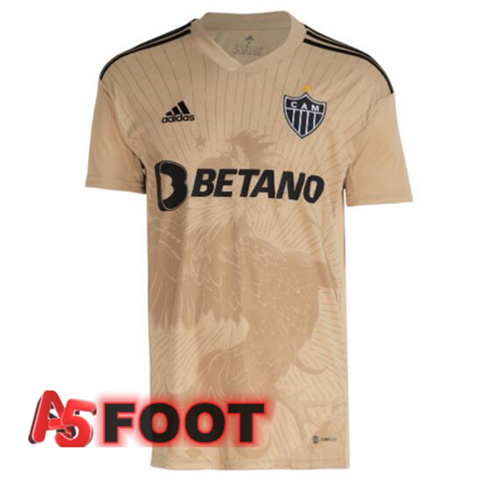 Maillot De Foot Atletico Mineiro Third Jaune 2022/2023