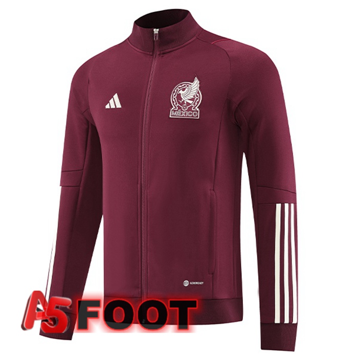 Veste Foot Mexique Rouge 2022/2023