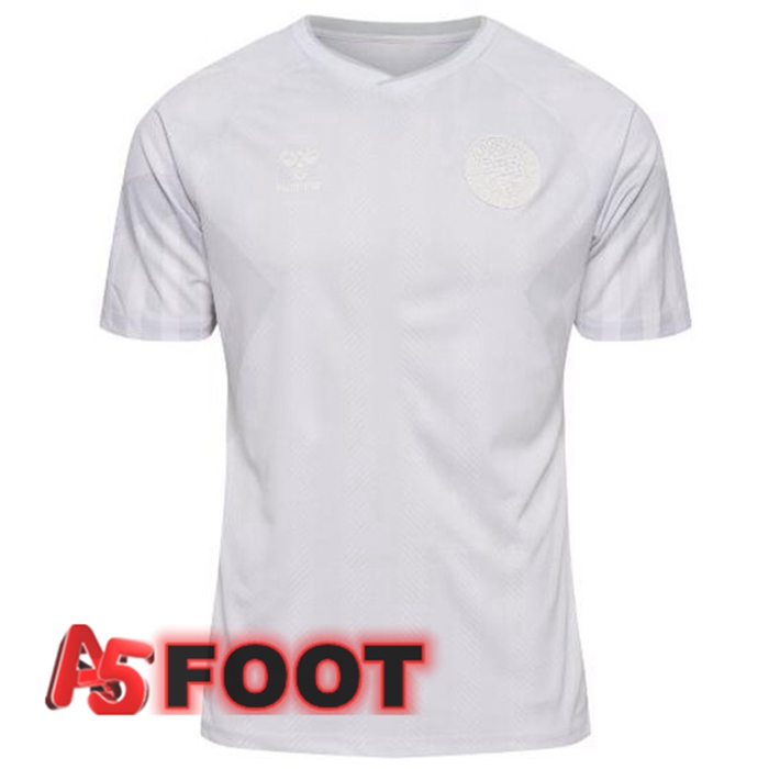 Maillot Foot Equipe De Denmark Exterieur Blanc 2022/2023