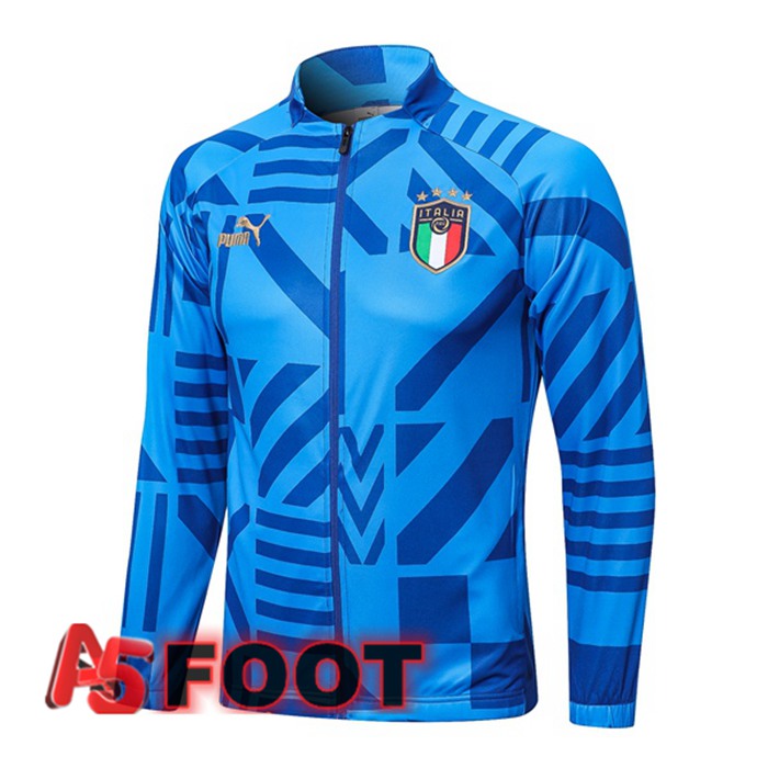 Veste Foot Italie Bleu 2022/2023