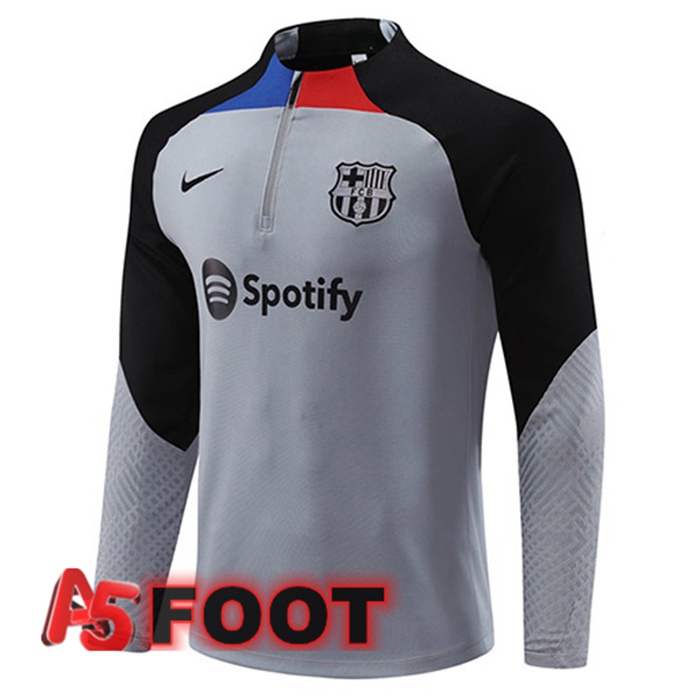 Training Sweatshirt FC Barcelone Gris 2022/2023
