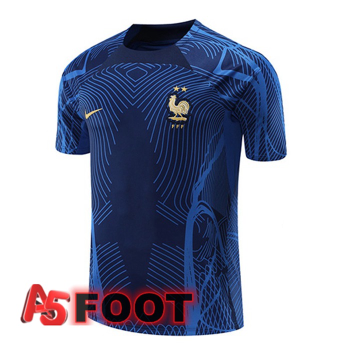 Training T-Shirts France Bleu 2022/2023