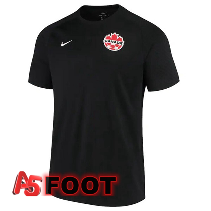 Maillot Foot Equipe De Canada Third Noir 2022/2023
