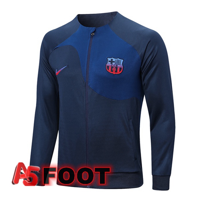 Veste Foot FC Barcelone Bleu Royal 2022/2023
