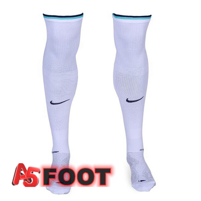 Chaussettes De Foot Inter Milan Exterieur Blanc 2022/2023