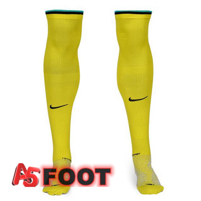 Chaussettes De Foot Inter Milan Third Jaune 2022/2023