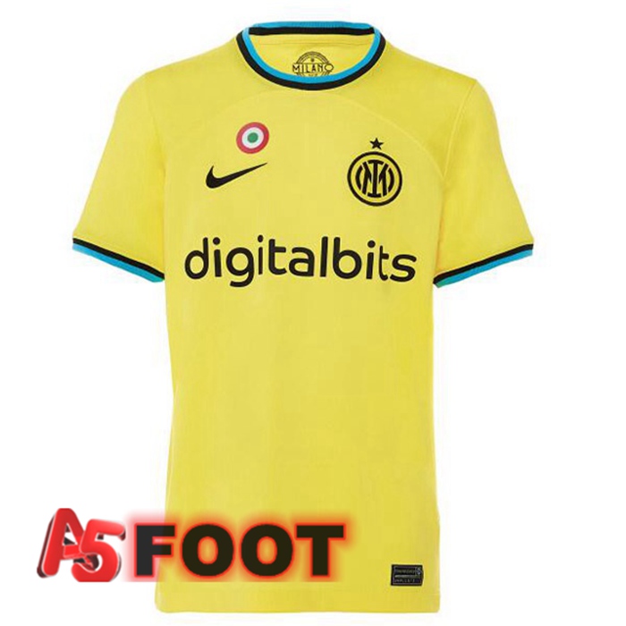 Maillot De Foot Inter Milan Third Jaune 2022/2023