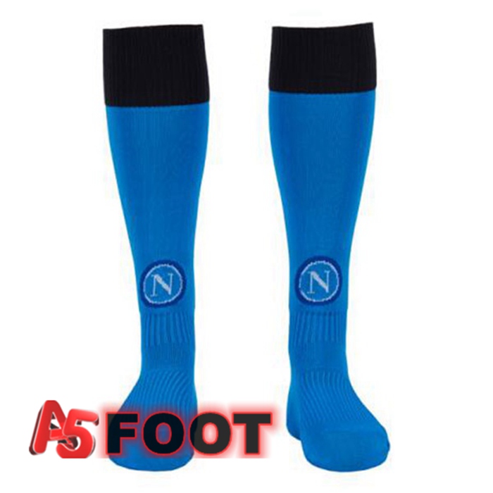 Chaussettes De Foot SSC Naples Domicile Bleu 2022/2023