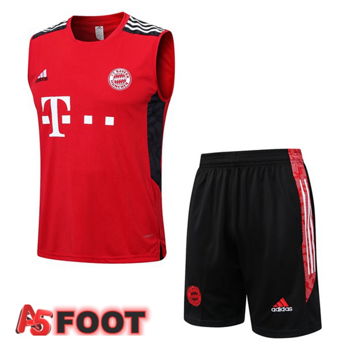 Gilet De Foot Bayern Munich + Shorts Rouge 2022/2023