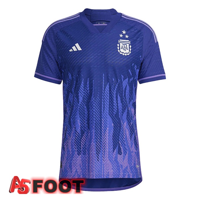 Maglia Nazionale Argentine 3 Stars Exterieur Coupe Du Monde 2022