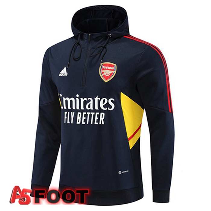 Sweatshirt à Capuche Arsenal Bleu Royal 2022/2023