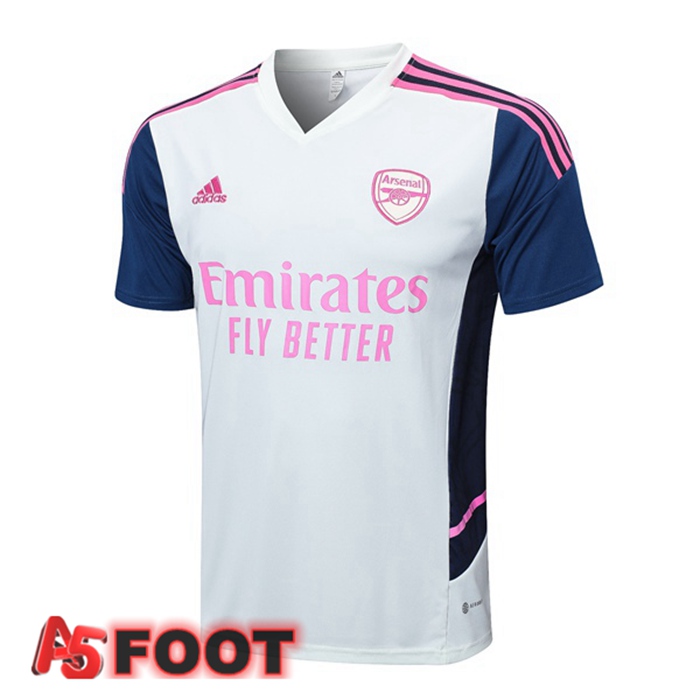 Training T-Shirts Arsenal Blanc 2022/2023