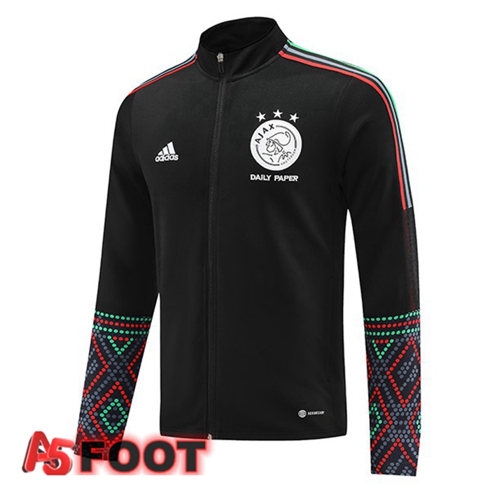 Veste De Foot AFC Ajax Noir 2022/2023