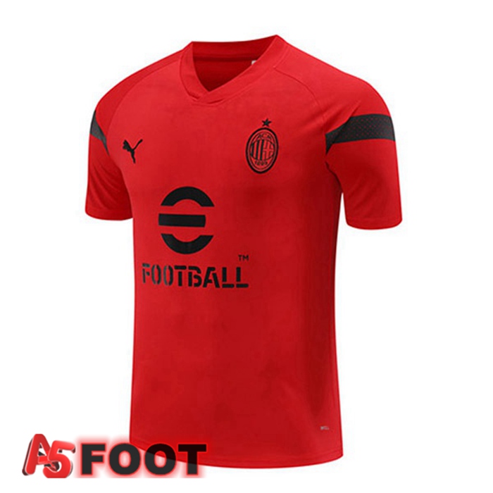 Training T-Shirts AC Milan Rouge 2022/2023