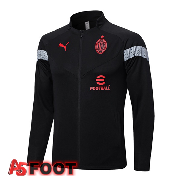 Veste De Foot AC Milan Noir 2022/2023