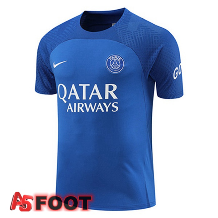 Training T-Shirts Paris PSG Bleu 2022/2023
