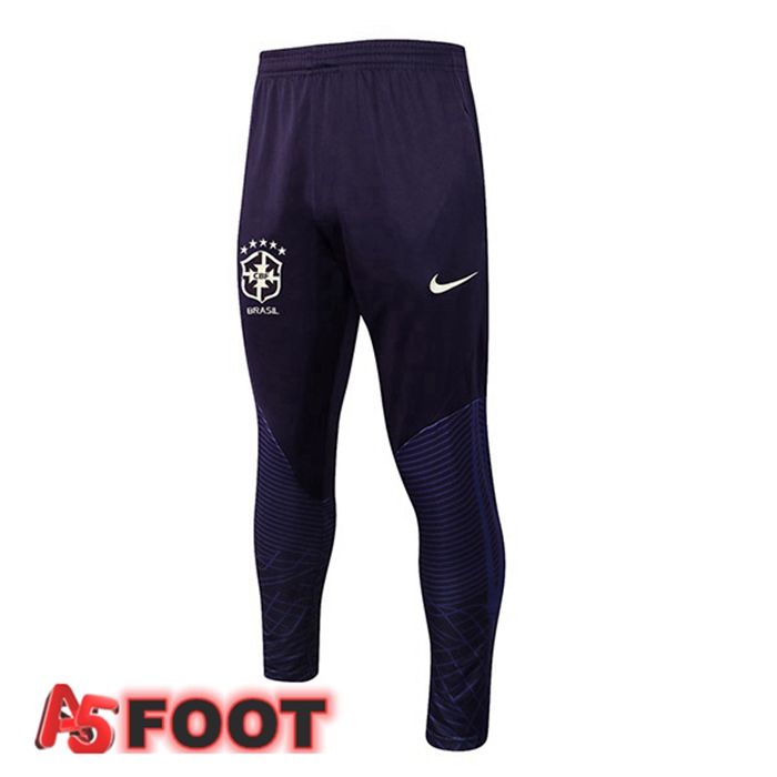 Pantalon De Foot Bresil Pourpre 2022/2023