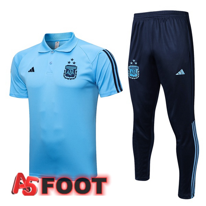 Ensemble Polo Argentine + Pantalon Bleu 2023/2024