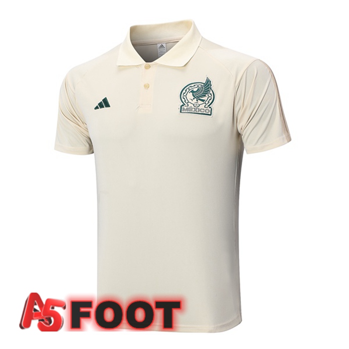 Polo Foot Mexique Marron 2023/2024