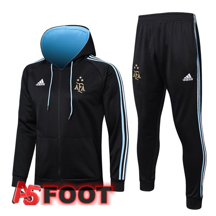Ensemble Survetement Veste A Capuche Argentine Bleu Royal 2023/2024