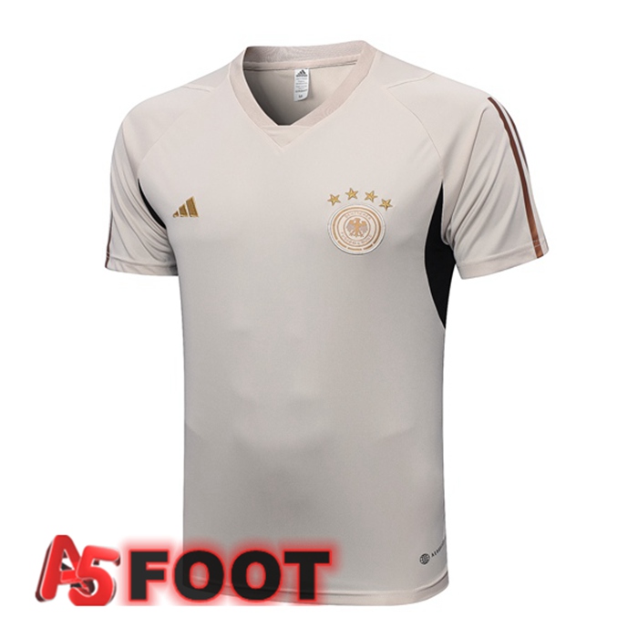 Training T-Shirts Allemagne Marron 2023/2024
