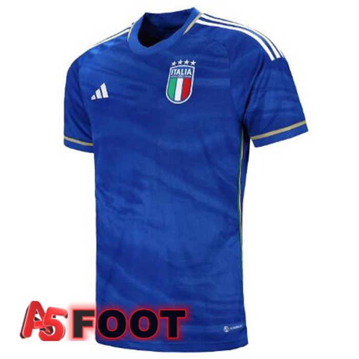 Maillot Foot Equipe De Italie Domicile Bleu 2023/2024