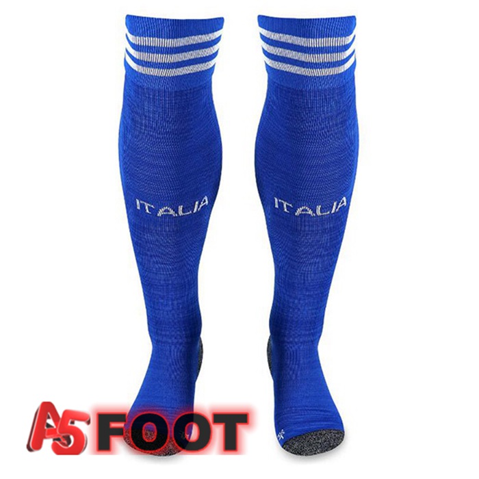 Chaussettes De Foot Italie Domicile Bleu 2023/2024
