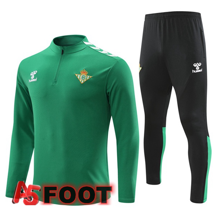 Ensemble Survetement De Foot Real Betis Vert 2023/2024