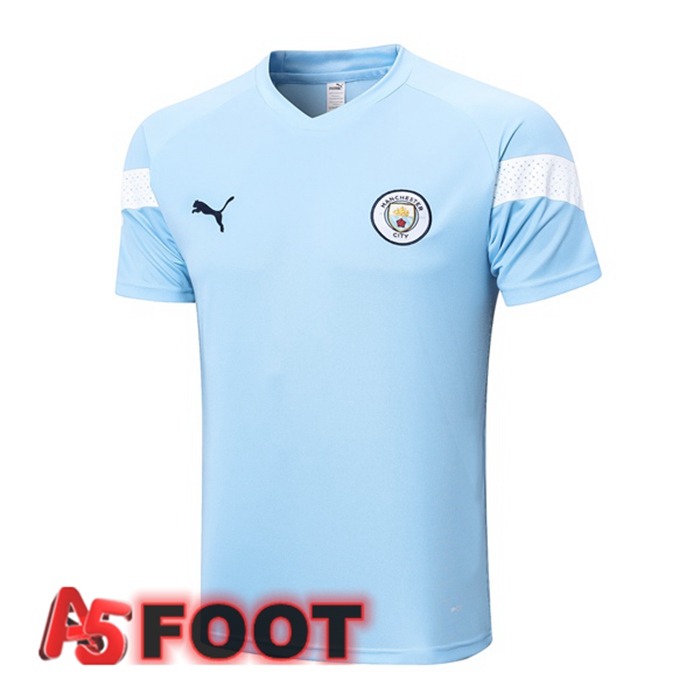 Training T-Shirts Manchester City Bleu 2023/2024