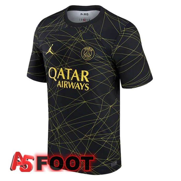 Maillot De Foot Paris PSG Quatrieme Noir 2022/2023