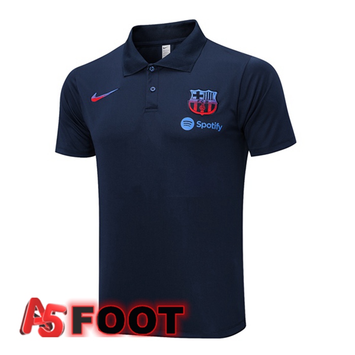 Polo Foot FC Barcelone Bleu Royal 2023/2024