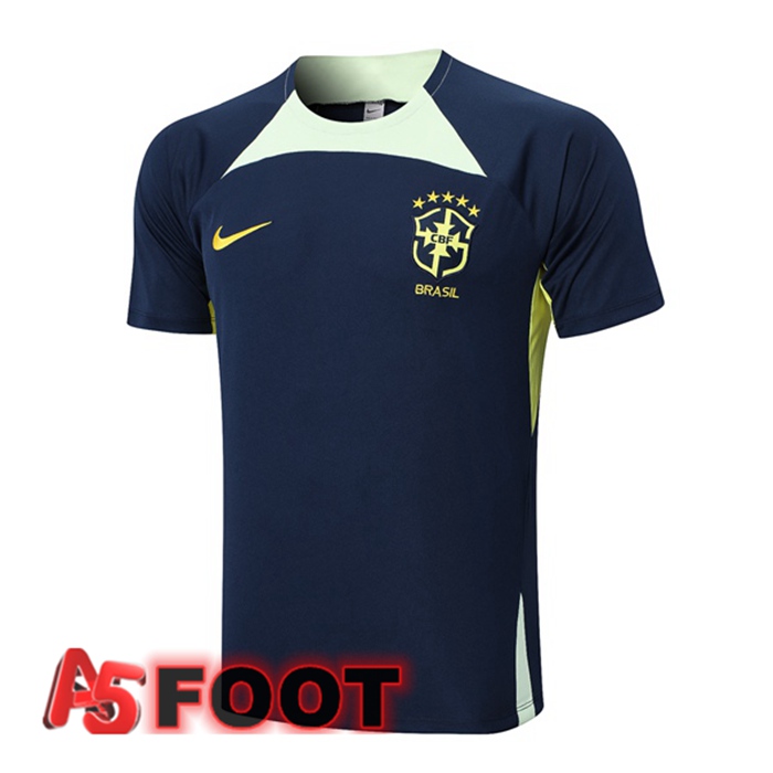 Training T-Shirts Bresil Bleu Royal 2023/2024