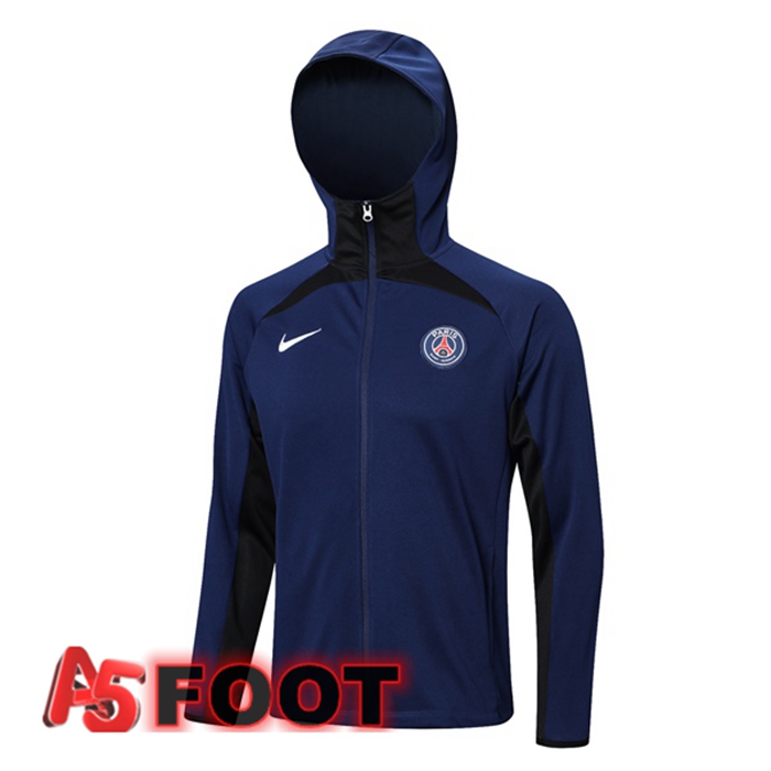 Veste A Capuche Paris PSG Bleu Royal 2023/2024