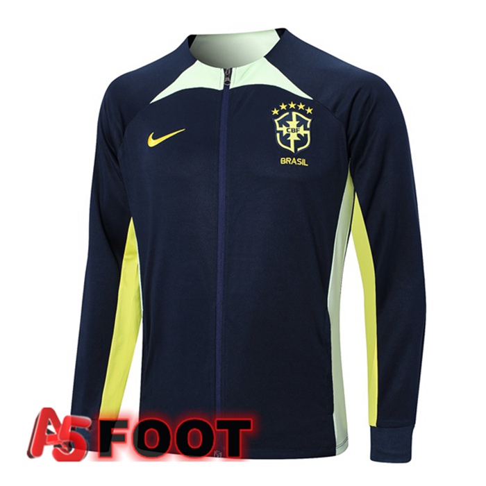 Veste Foot Bresil Bleu Royal 2023/2024