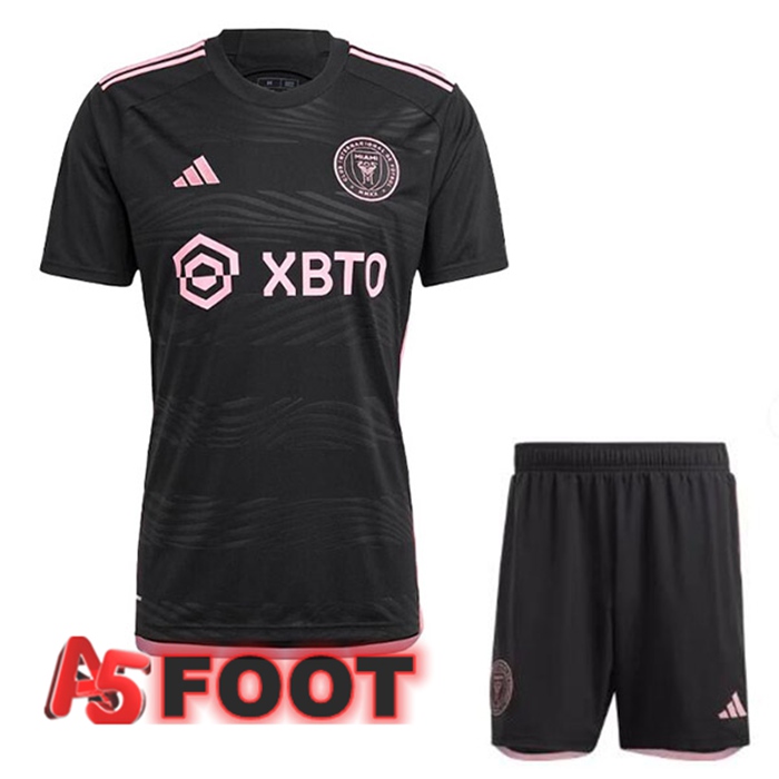 Maillot De Foot Inter Miami CF Enfant Exterieur Noir 2023/2024
