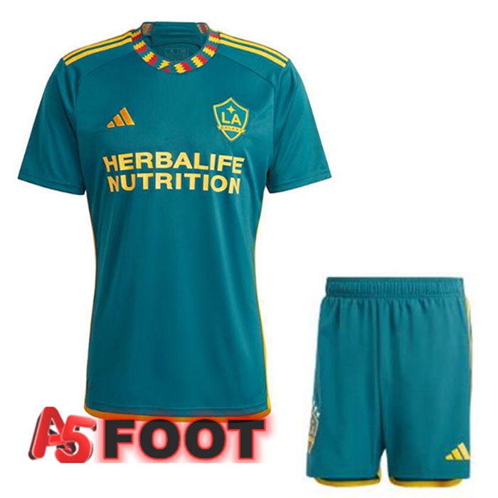 Maillot De Foot LA Galaxy Enfant Exterieur Vert 2023/2024