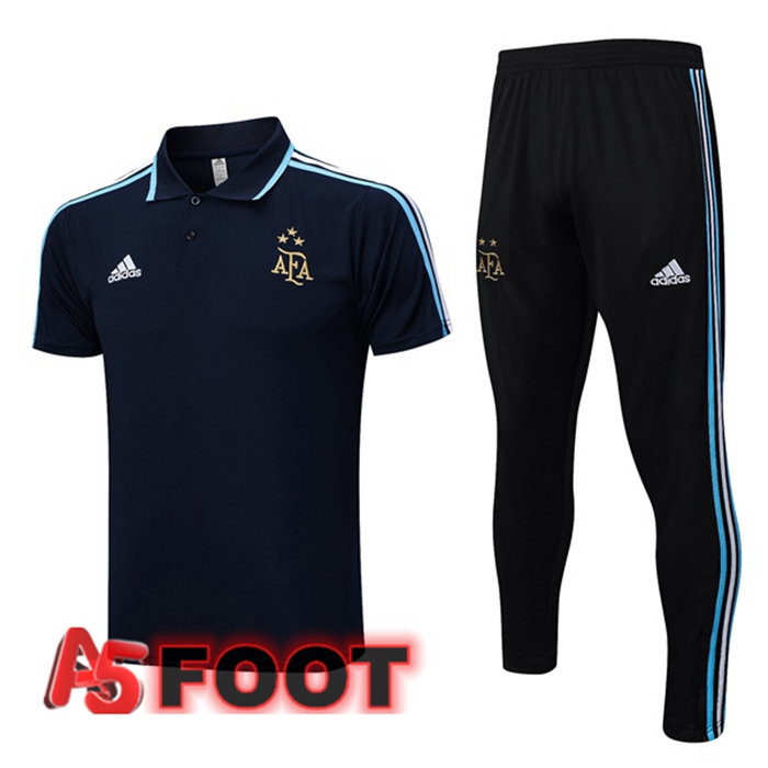 Ensemble Polo Argentine + Pantalon Bleu Royal 2023/2024